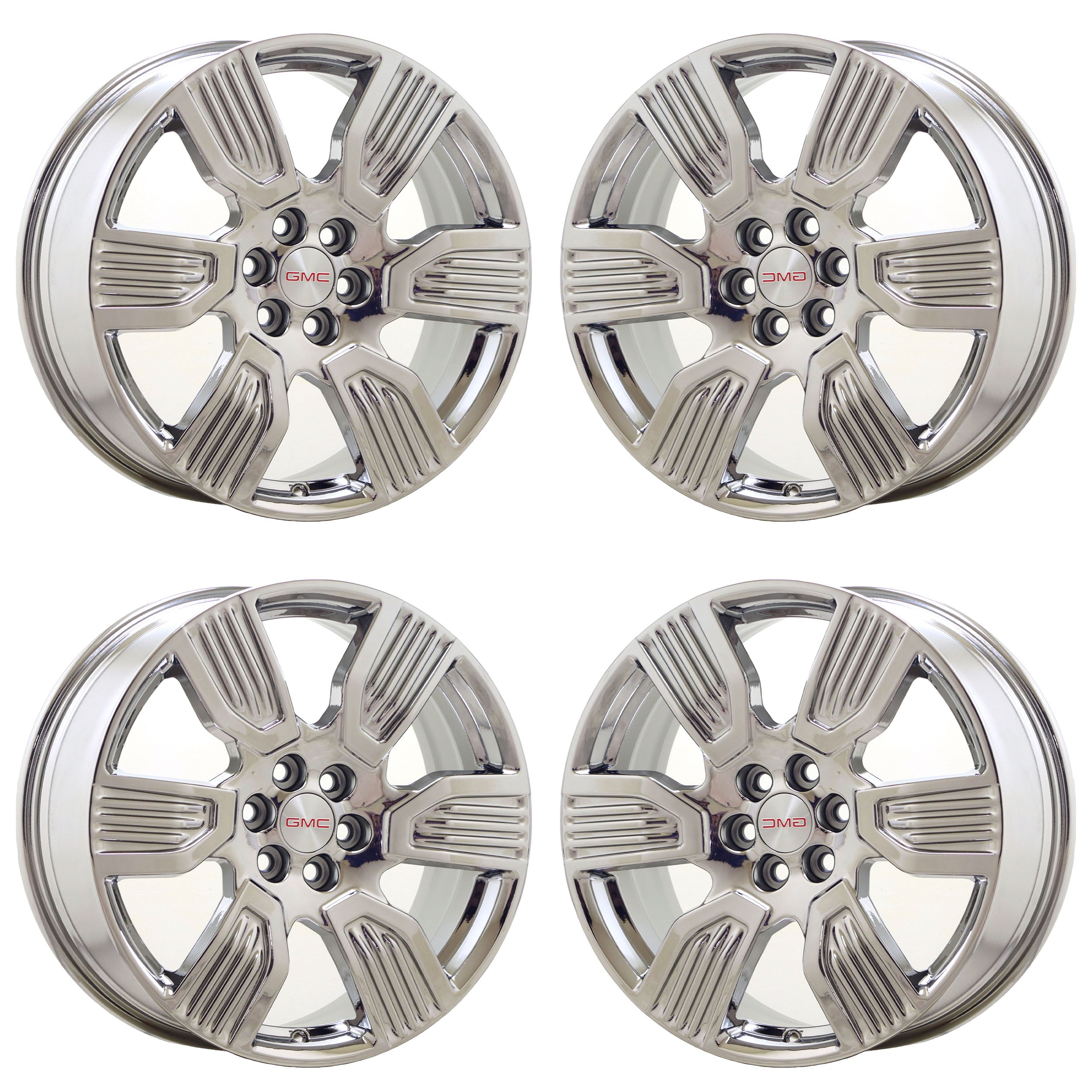 20" GMC Acadia Bright Chrome wheels rims Factory GM set 5952 EXCHANGE